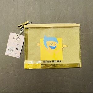 Primark X Inside Out 2 Joy Clear Pouch